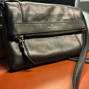 Kate spade small black shoulder bag
